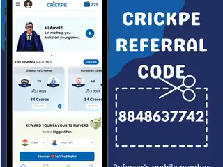 CrickPe referral code
