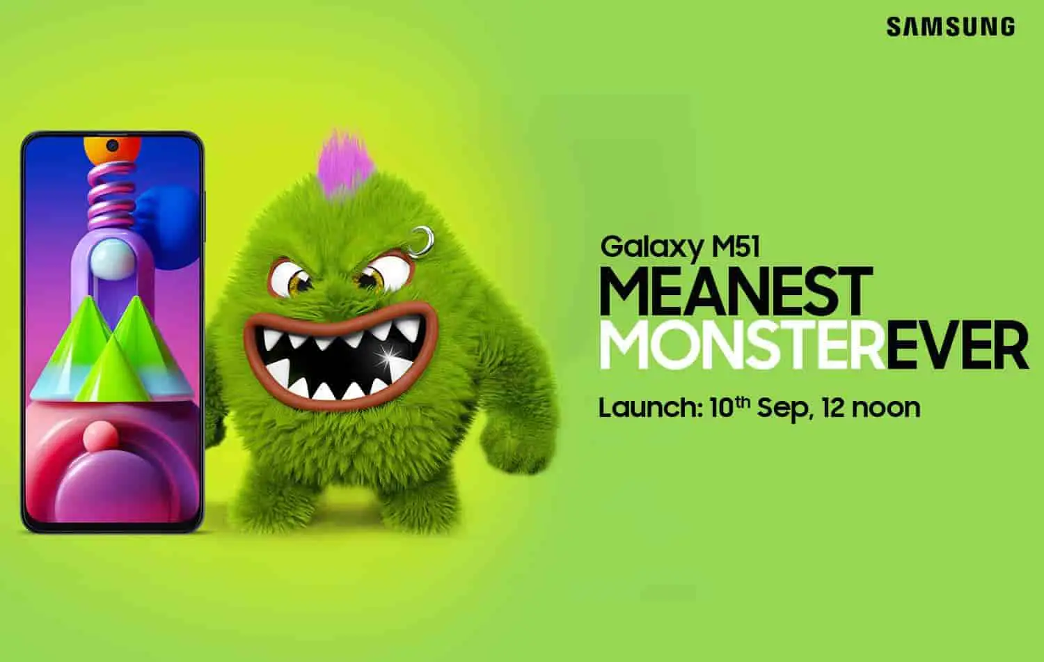 Galaxy M51 – India’s First 7000 mAH SmartPhone – Meanest Monster Ever TechBuy.in Buy Now