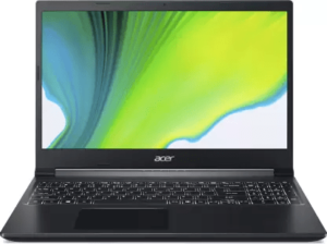 Acer Aspire 7 Ryzen 7 Quad Core 3750H - (8 GB/512 GB SSD/Windows 10 Home/4 GB Graphics/NVIDIA Geforce GTX 1650/60 Hz) A715-41G-R9AE Gaming Laptop (15.6 inch, Charcoal Black, 2.15 kg) - Big Billion Day - TechBuy.in