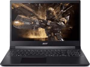 Acer Aspire 7 Ryzen 7 Quad Core 3750H - (8 GB/512 GB SSD/Windows 10 Home/4 GB Graphics/NVIDIA Geforce GTX 1650/60 Hz) A715-41G-R9AE Gaming Laptop (15.6 inch, Charcoal Black, 2.15 kg) - Big Billion Day - TechBuy.in