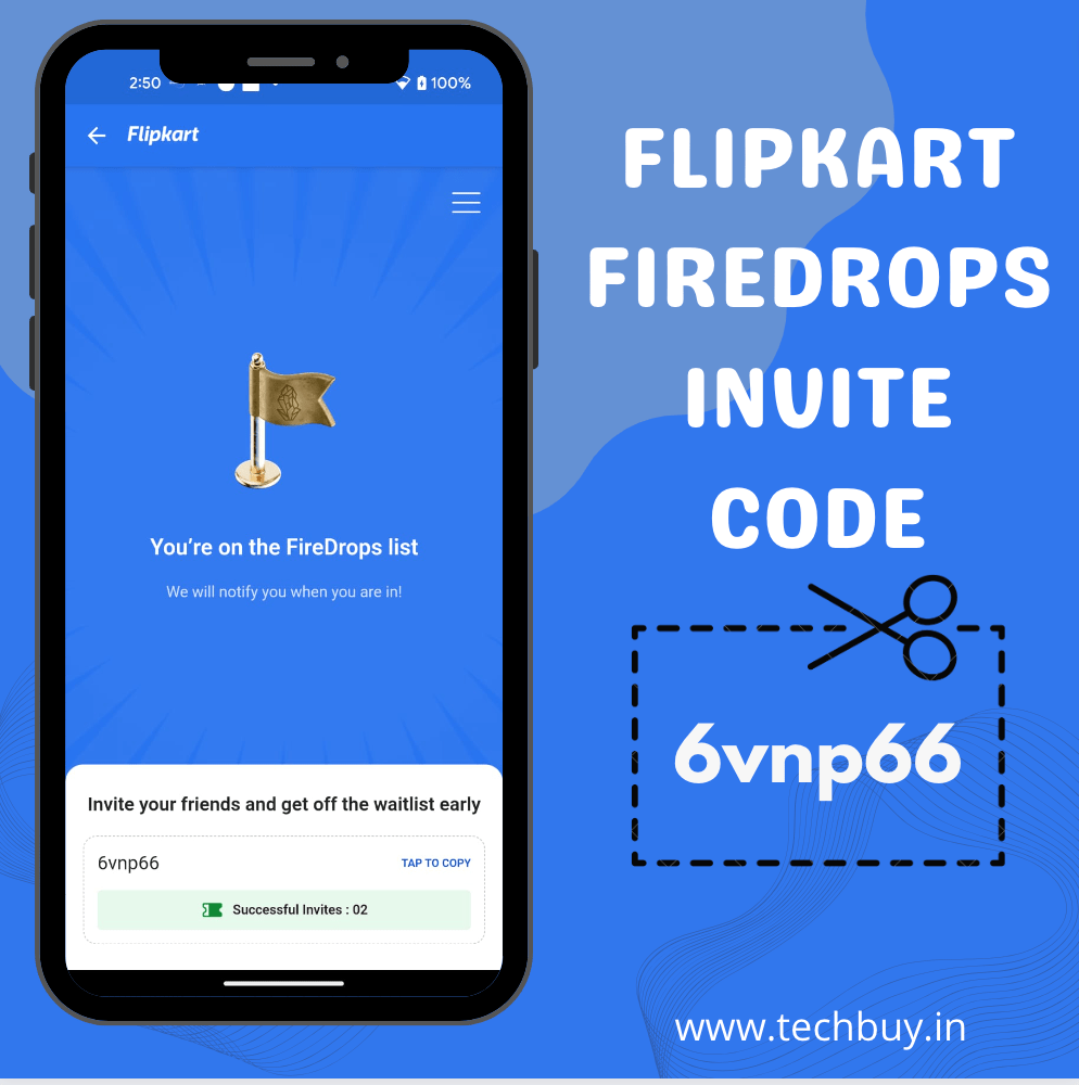 flipkart-firedrops-invite-code